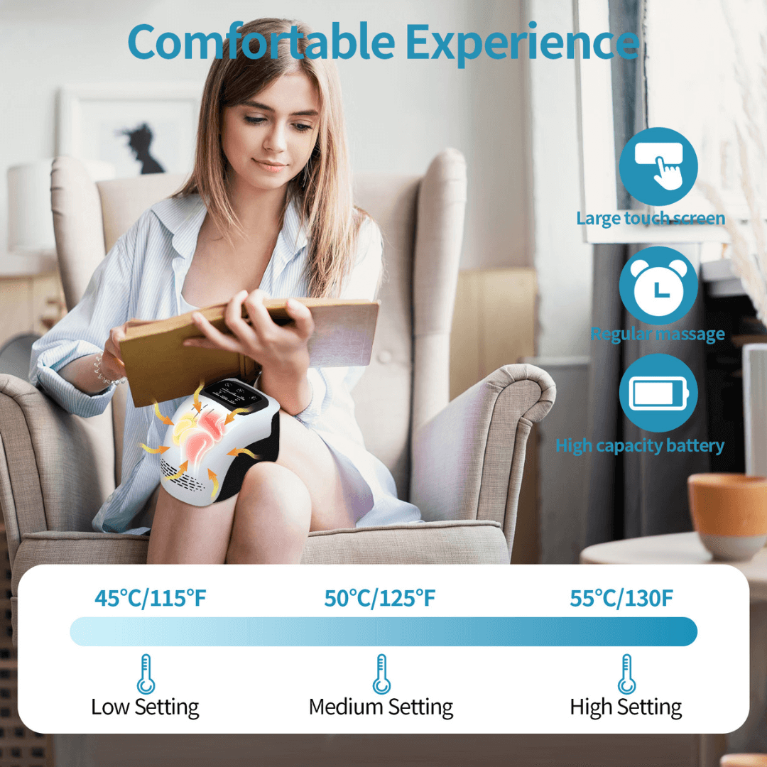 ThermaEase⢠ā Heated Knee Massager - Image-9