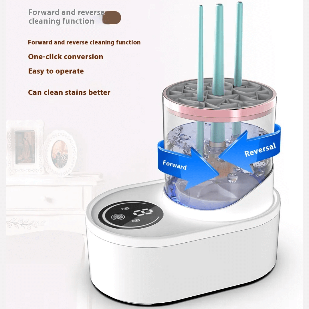 GlamSpin™ — 3-in-1 Makeup Brush Cleaner Image-7
