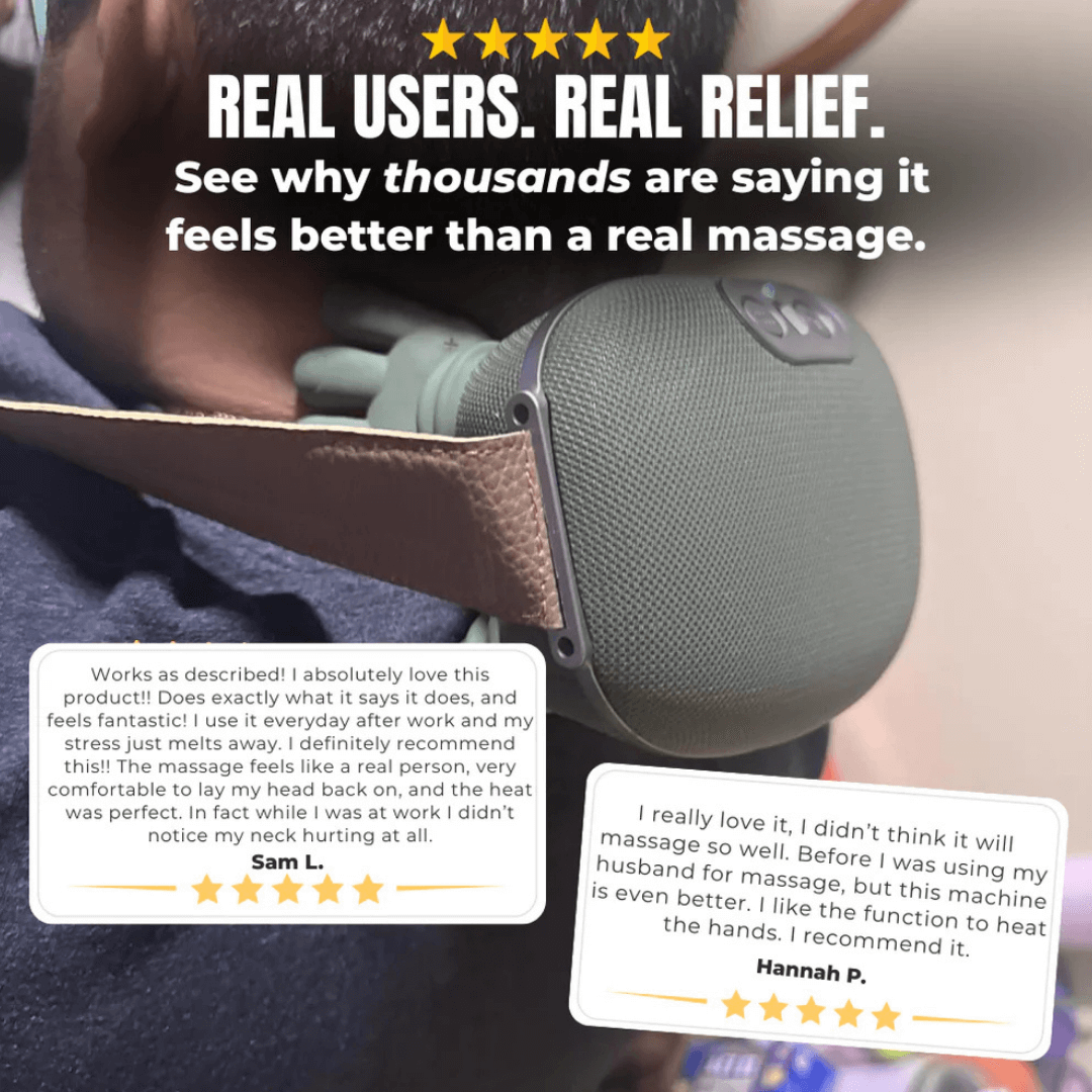 ThermaRelax™ — Shiatsu Neck Massager Image-8