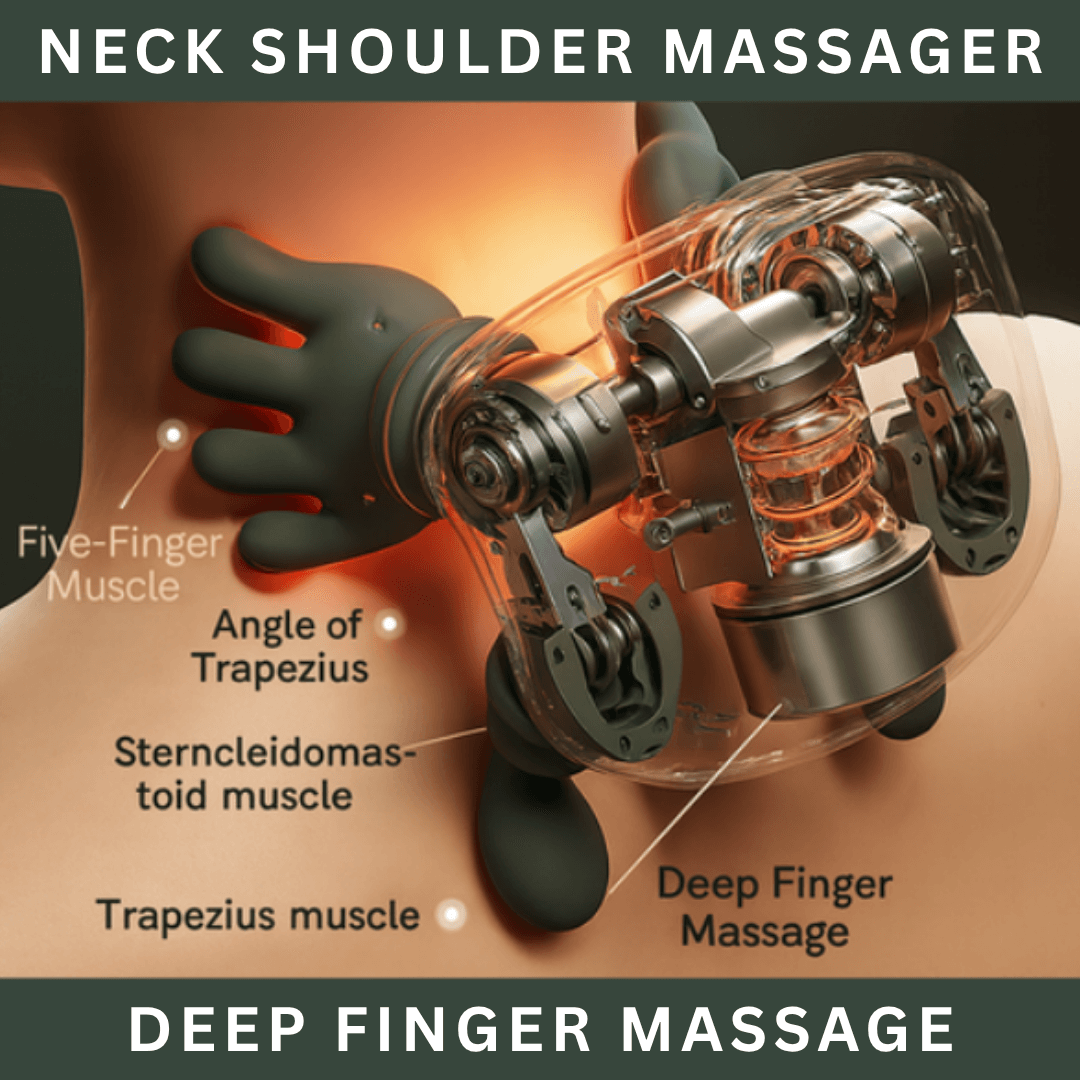 ThermaRelax™ — Shiatsu Neck Massager Image-2